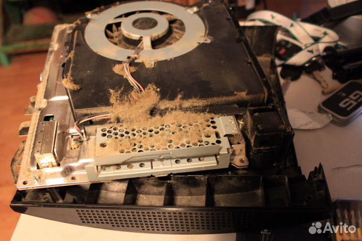 Чистка консоли ноутбука пк. Замена термопасты