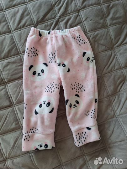 Флисовый костюм на девочку 80-86