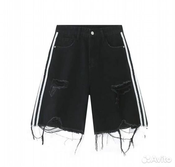 Шорты balenciaga adidas buggy shorts in black