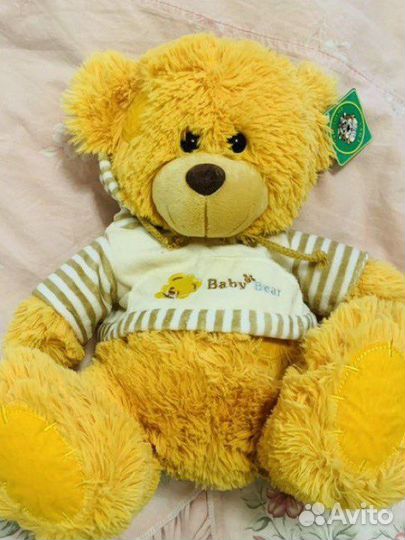 Новая. Мягкая игрушка медвежонок (медведь) teddi