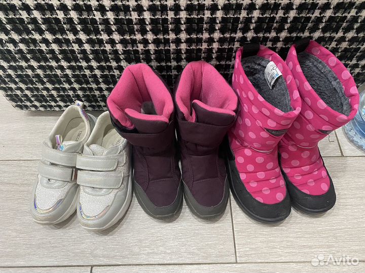 Детская обувь для девочек 33-34