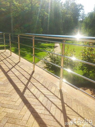 Перила, ограждения из нержавеющей стали