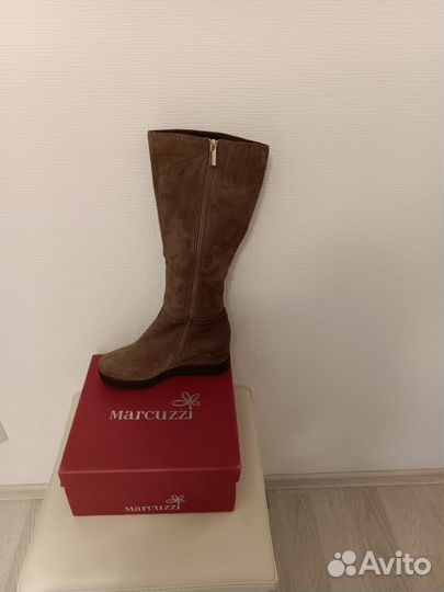 Сапоги женские замшевые 38/39