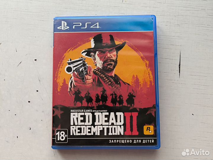 Red dead redemption 2 ps4 диск