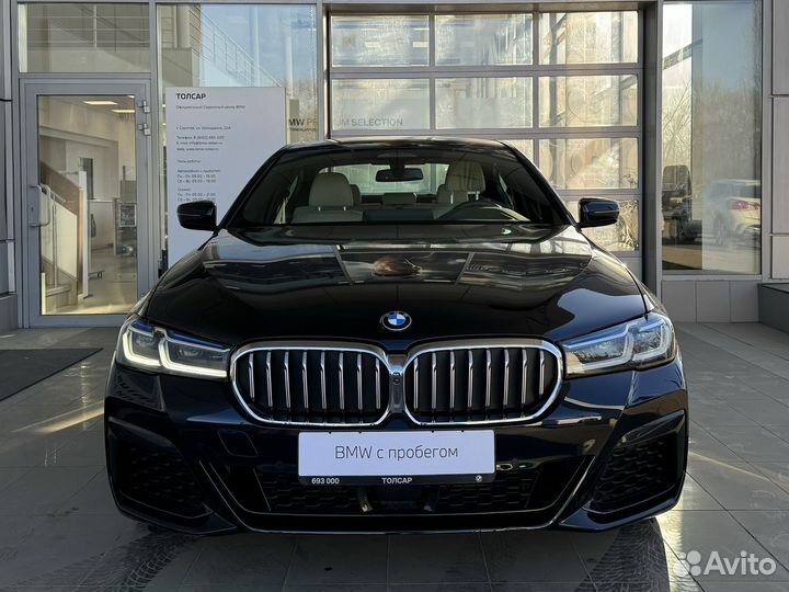 BMW 5 серия 3.0 AT, 2020, 18 550 км