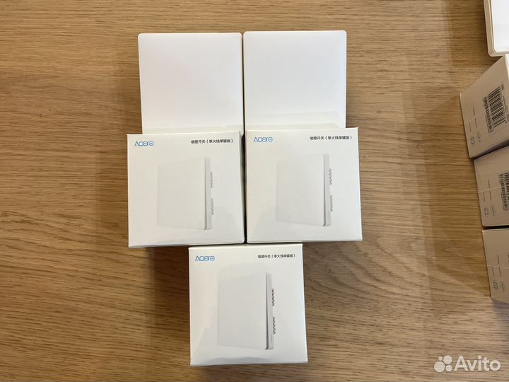 Настенный умный выключатель Aqara Zigbee qbkg04lm