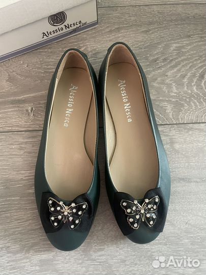 Балетки натур кожа Alessio Nesca Новые
