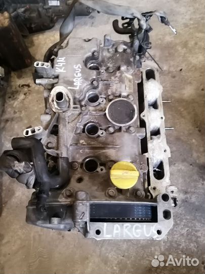 Двигатель K4M Рено Логан Лада Ларгус