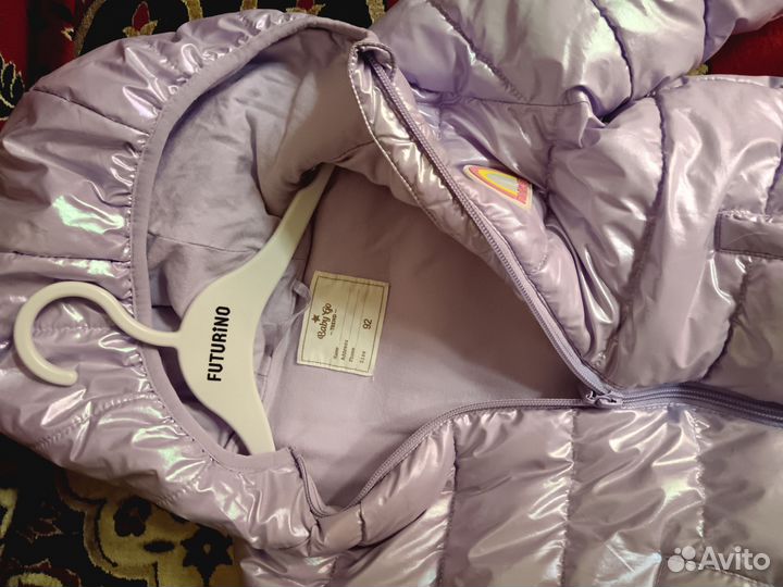 Куртка осенняя для девочки 92