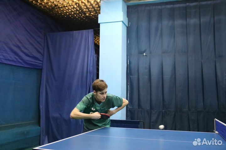 Тренер по настольному теннису-спарринг