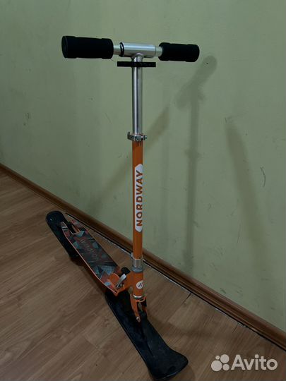 Самокат-снегокат Nordway