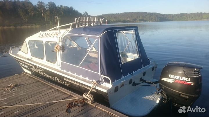 Ходовой тент на катер