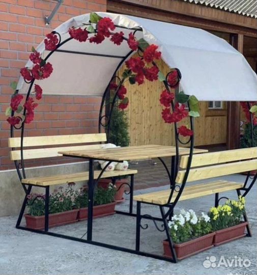 Беседка подкова