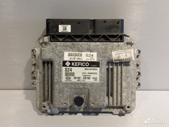 Блок управления двигателем Kia Ceed 3 хэтчбек G4FG