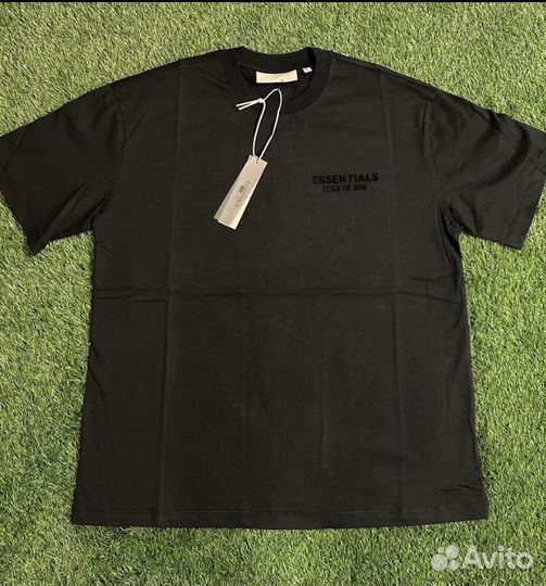 Футболка fear of god essentials оригинал + nike