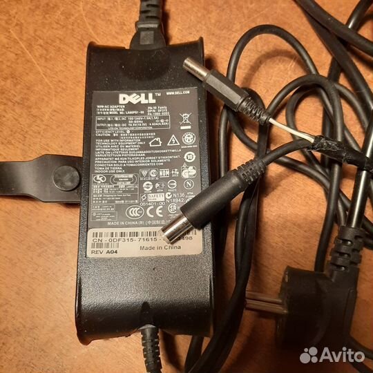 Блок питания для ноутбука dell 220 на 19,5 вольт