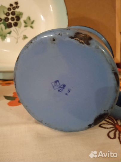 Посуда эмалированная. СССР