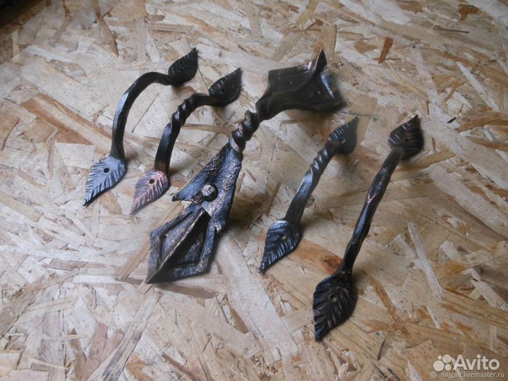 Кованые ручки, мебельная фурнитура