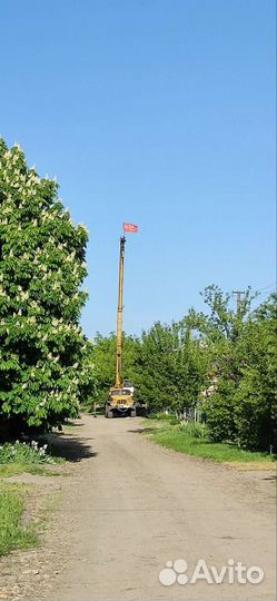 Аренда и услуги автокрана, 14 т, 14 м, с гуськом 7.5 м