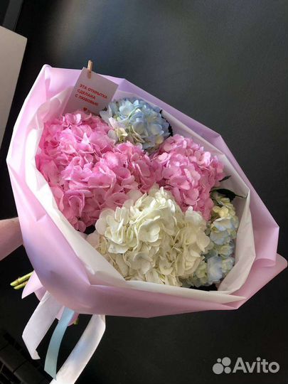 Живые цветы букеты гортензия,букет цветов,доставка