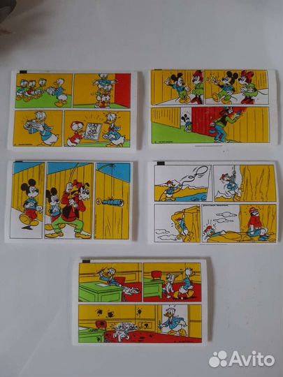 Вкладыши от жвачек редкие