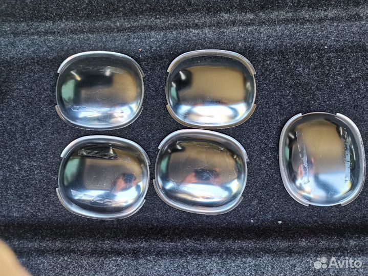 Дверные накладки под ручки на Шевроле нива