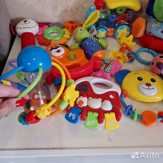 Игрушки, погремушки, грызунки пакетом