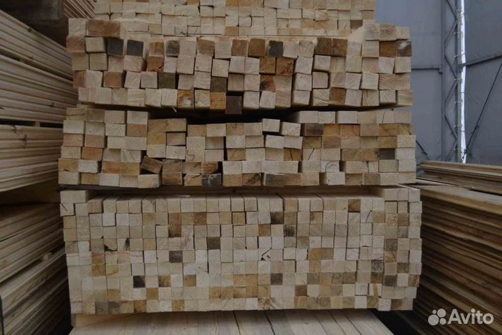 Брусок обрезной хвоя 25x50x3000