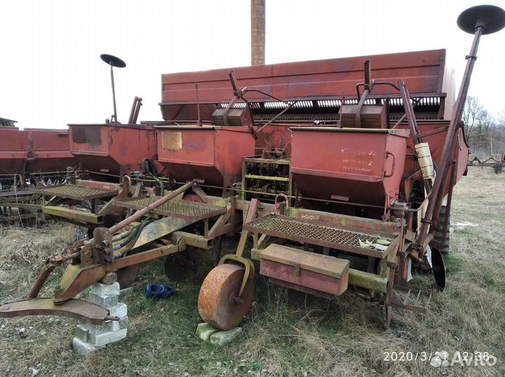 Картофелесажалка Рязсельмаш КСНТ-2, 1992