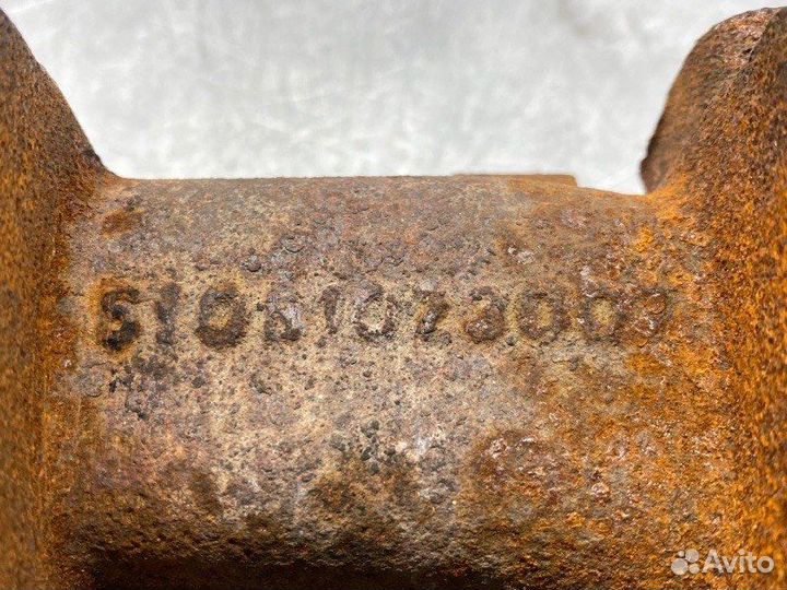 Выпускной коллектор (левая часть) задний Man Tgx