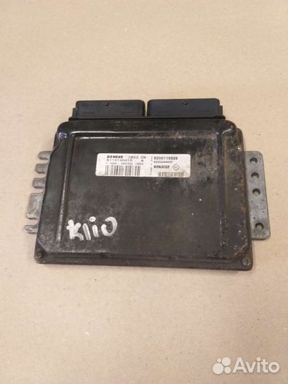 Эбу рено клио 2