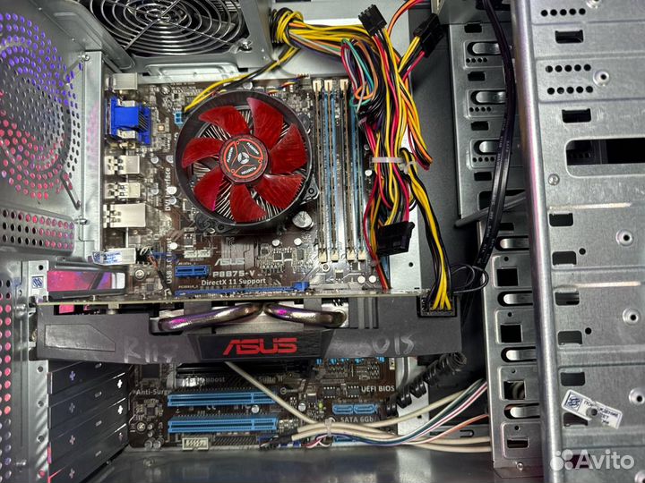 Компьютер i5-3470/RX 470