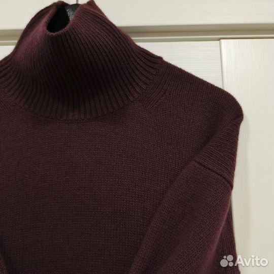 Свитер оверсайз женский из кашемира с мериносом