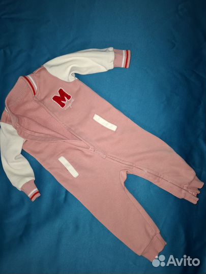 Флисовый комбинезон crockid 80