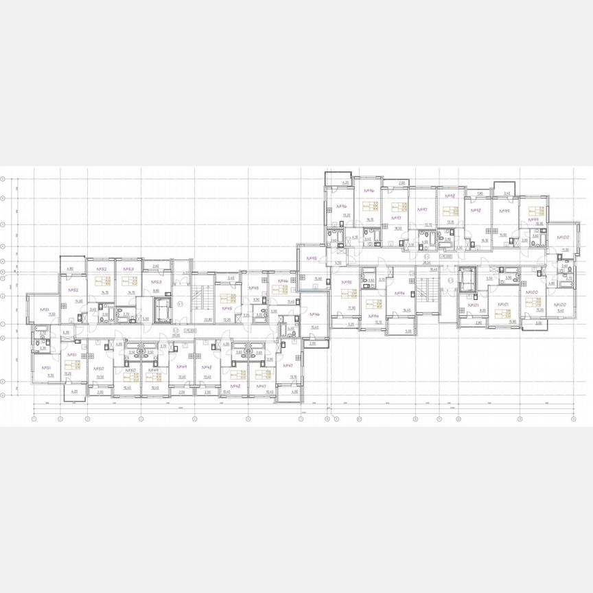 2-к. квартира, 40,4 м², 6/6 эт.