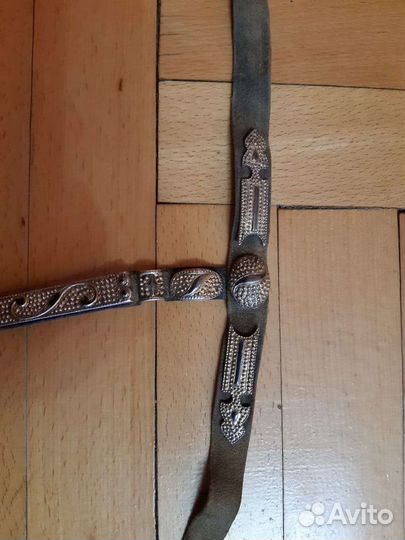 Кавказский (казачий, черкесский) пояс старинный