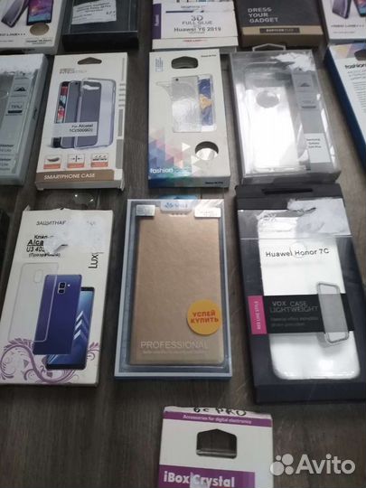 Чехлы, плёнки, бампера