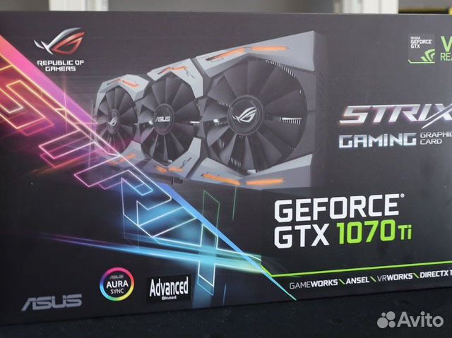 gtx 1070ti asus rog strix