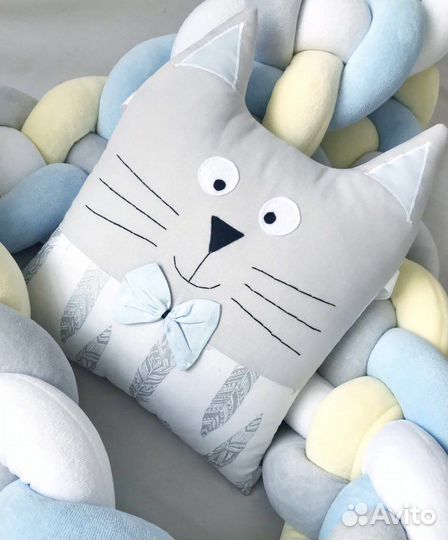 Подушки-бортики. Звери