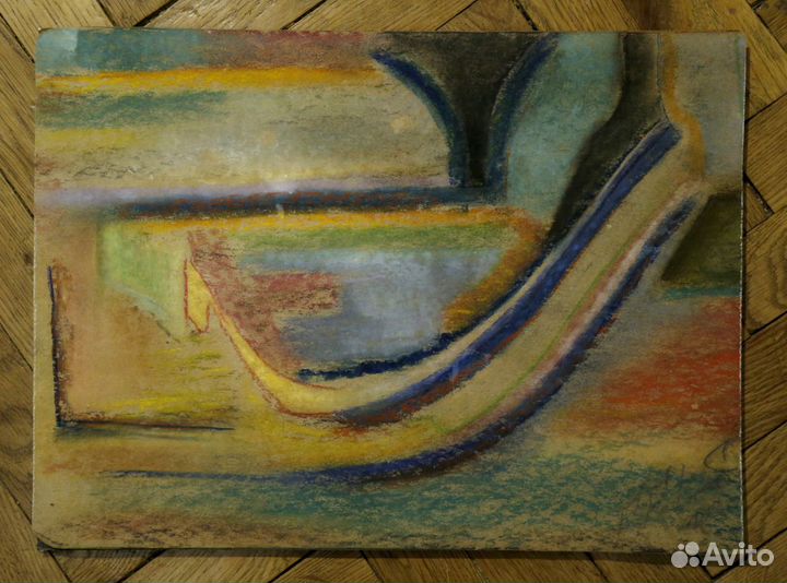 Картина Крымские пляжи абстракция