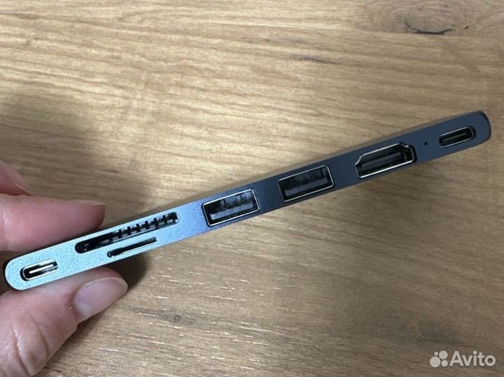 Адаптер Satechi USB-C Pro Hub Slim