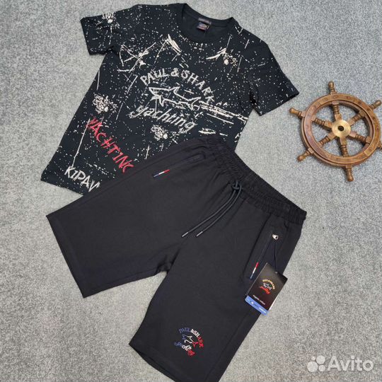 Костюм футболка и шорты Paul Shark