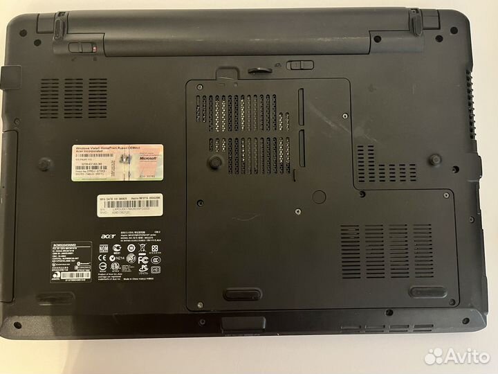 Ноутбук Acer Aspire 5810TG