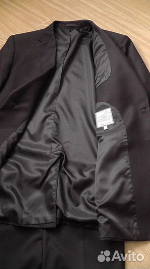 Мужской костюм чёрный, р. 48/176