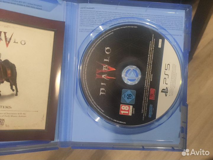 Diablo 4 ps5 диск