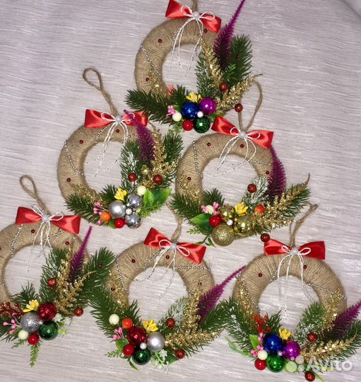 Новогодние веночки