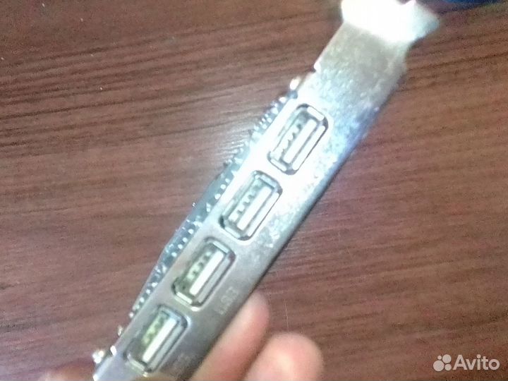 Контроллер USB на PCI слот