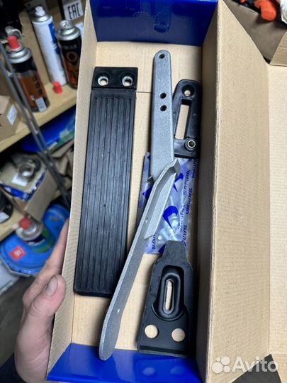 Р/к педали газа резинка педали, основание, крепежн