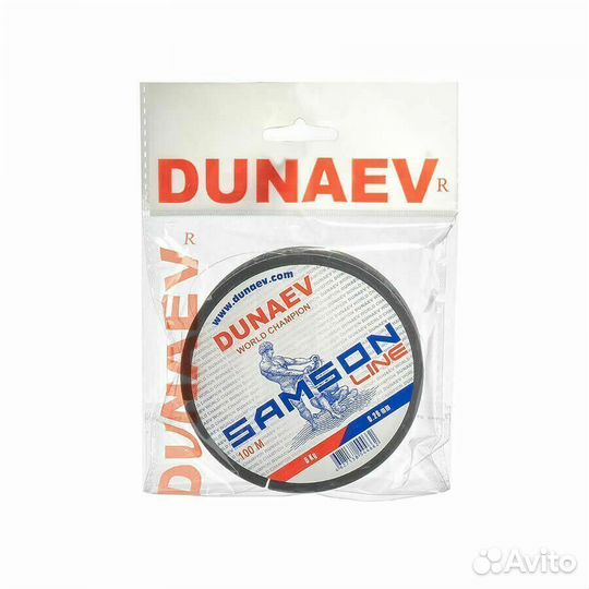 Леска Dunaev Samson 0.26мм (6 кг) 100м