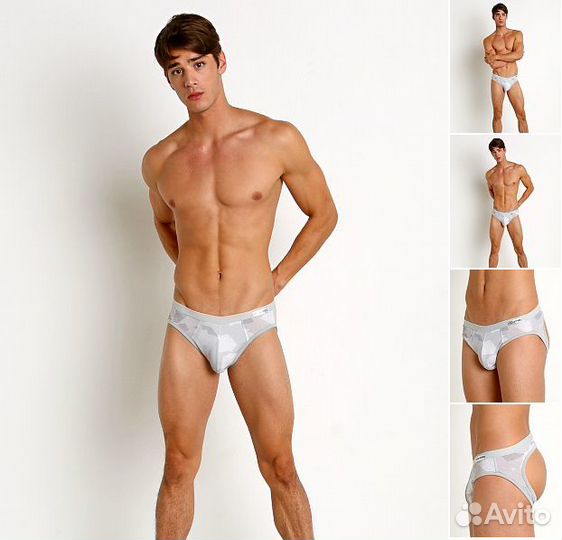 Брифы-джок Modus Vivendi Desert Bottomless Grey M